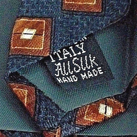 Bardelli Roma Charneys Silk Italy Geometric - Picture 3 of 3